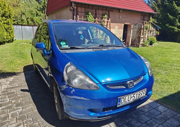 Honda Jazz cena 8600 przebieg: 174060, rok produkcji 2004 z Lubin małe 407